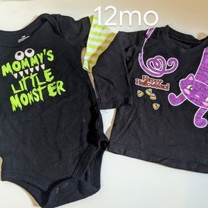 12mo halloween shirts